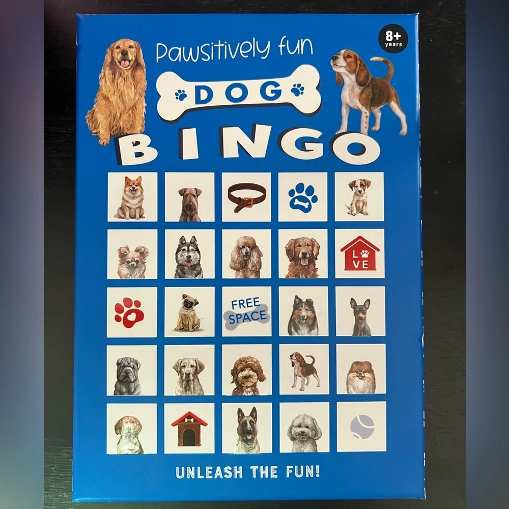 Pawsitively Fun Dog Bingo